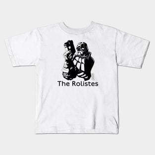 The Rolistes Podcast (Judge B&W) Kids T-Shirt